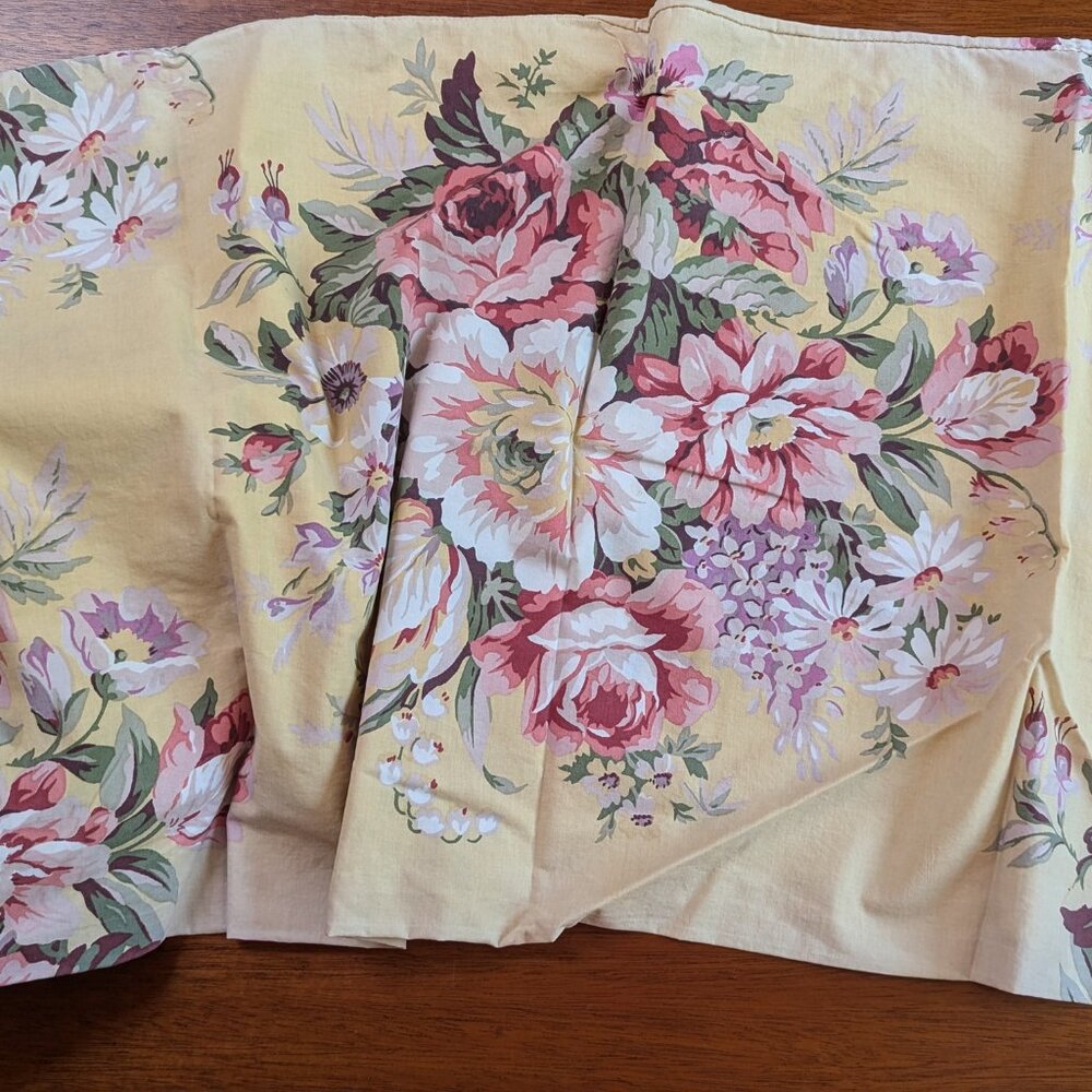 Ralph Lauren Vintage Floral Kathleen standard cotton pillow cases